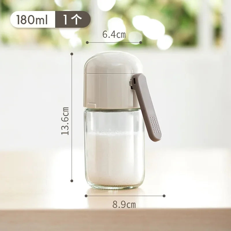 Quantitative Glass Salt Shaker