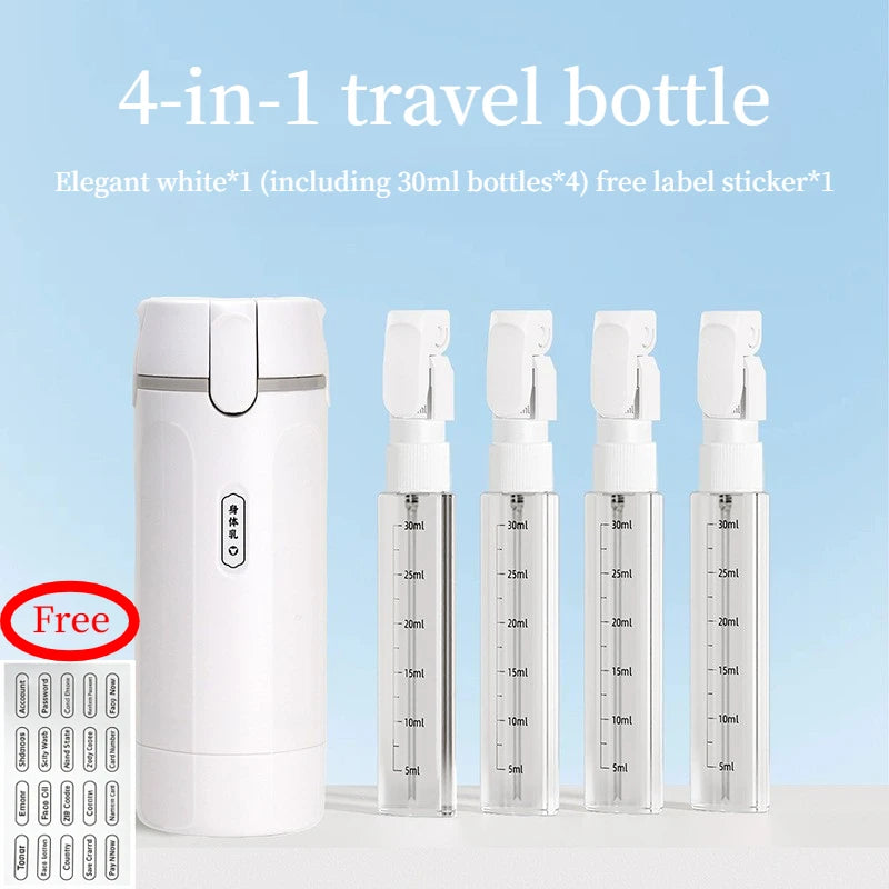 4-in-1 Travel Dispenser Set