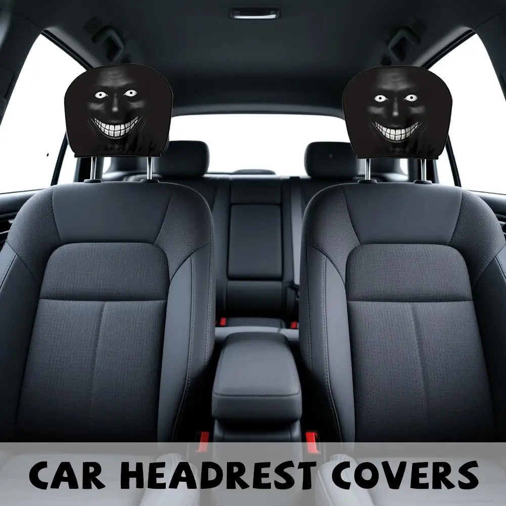 Horror Car Headrest Covers