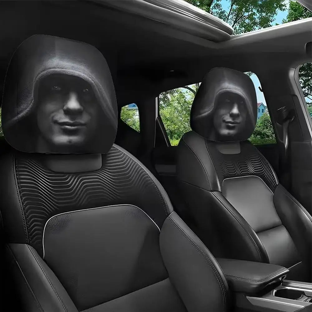 Horror Car Headrest Covers