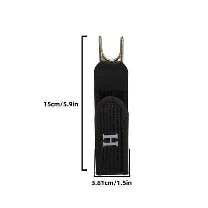 Metal Hook Elastic Canvas Belt