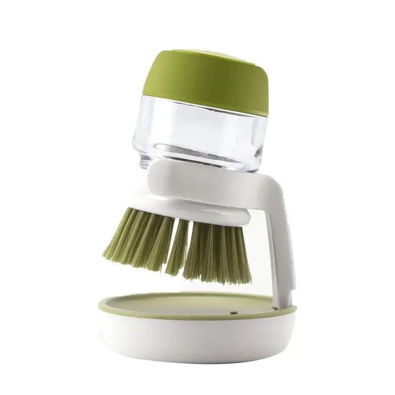 Soap Dispensing Dish Scrub Brush
