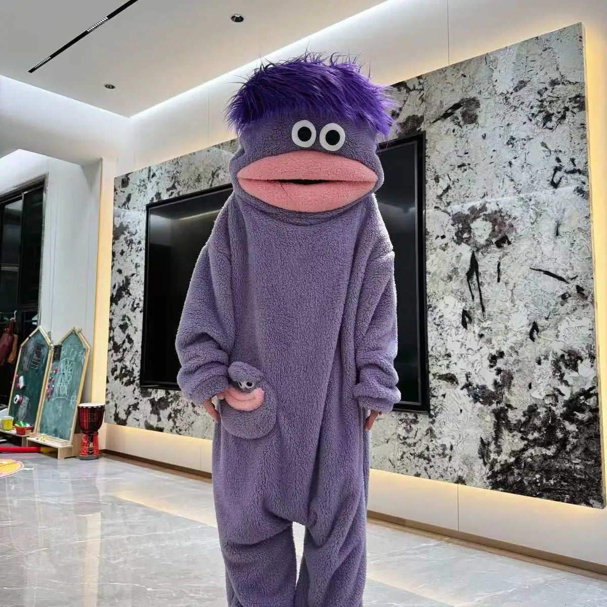 Monster Mouth Onesie Pajamas