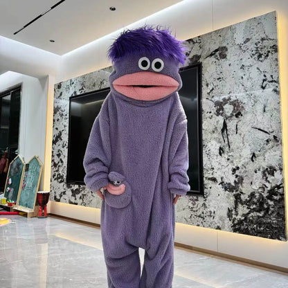 Monster Mouth Onesie Pajamas