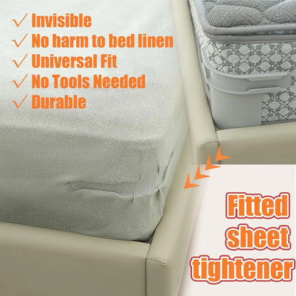 Bed Sheet Corner Clips & Holder Straps