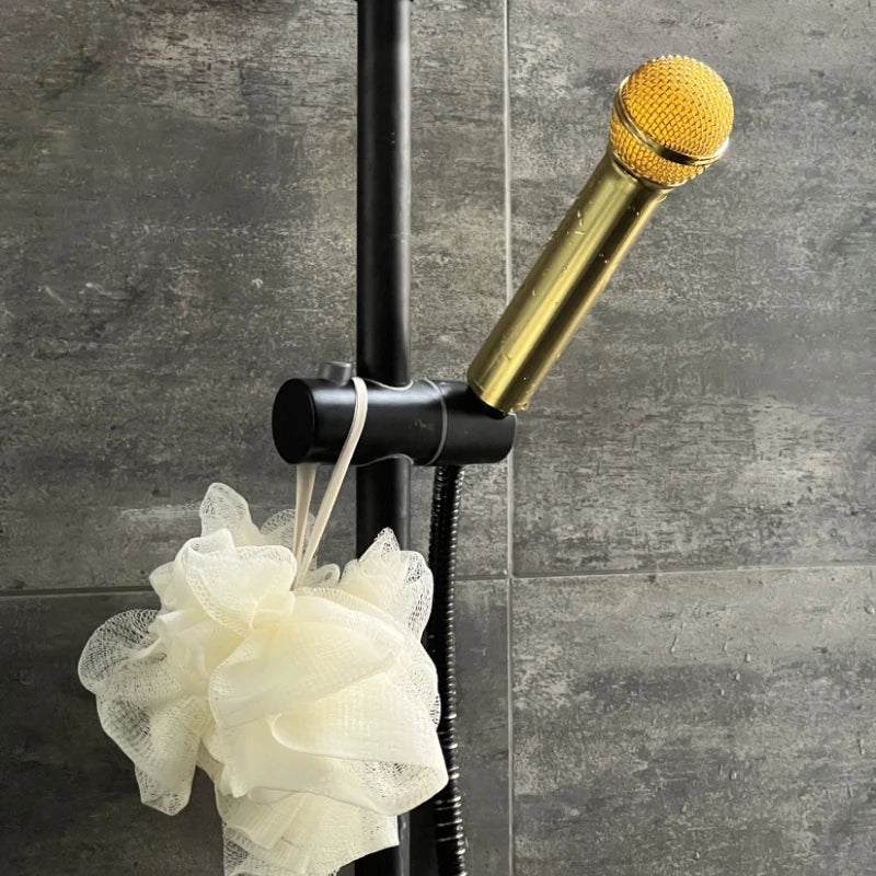 Microphone Shower Head – Novelty Aluminum Handheld