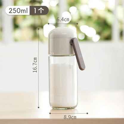 Quantitative Glass Salt Shaker