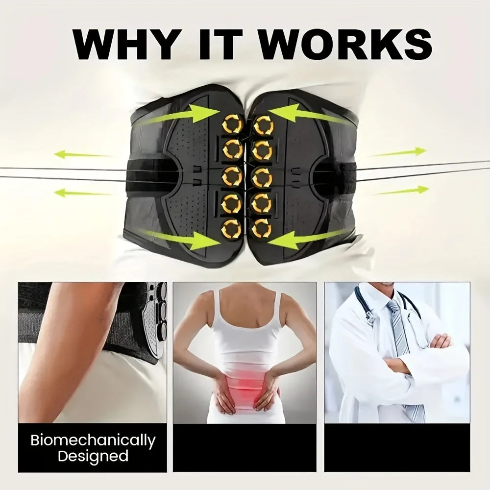 Breathable Lumbar Support Belt