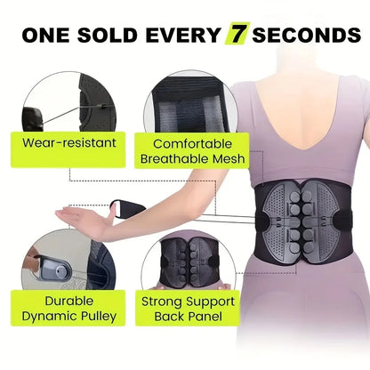 Breathable Lumbar Support Belt