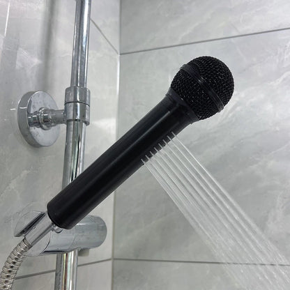 Microphone Shower Head – Novelty Aluminum Handheld