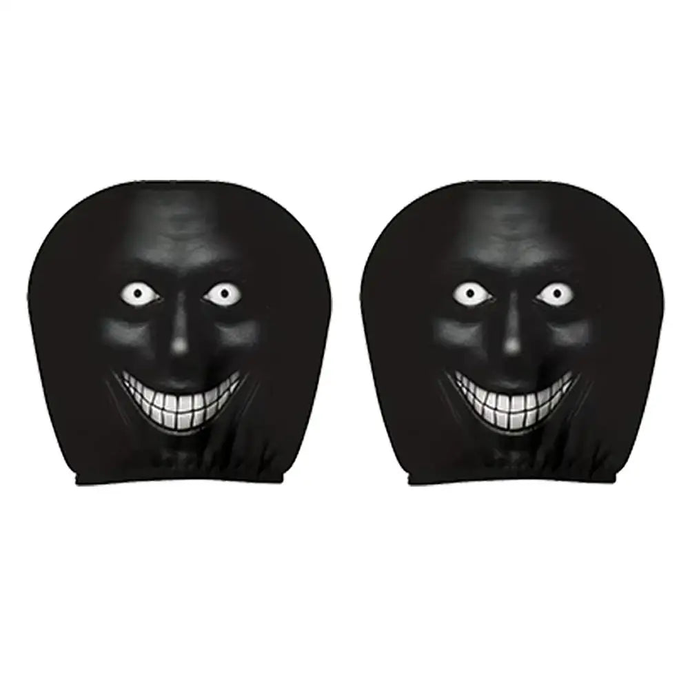 Horror Car Headrest Covers