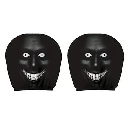 Horror Car Headrest Covers