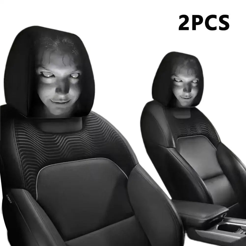 Horror Car Headrest Covers