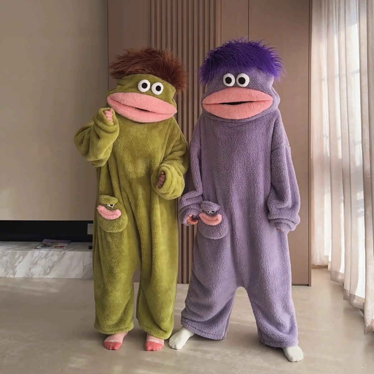 Monster Mouth Onesie Pajamas