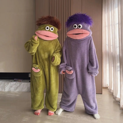 Monster Mouth Onesie Pajamas