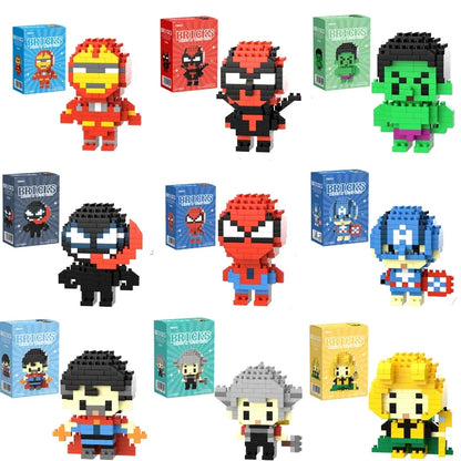 Marvel Spider-Man Building Block Figure Set