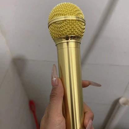 Microphone Shower Head – Novelty Aluminum Handheld
