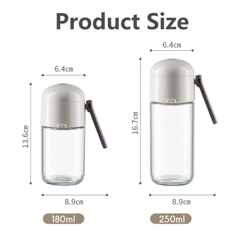 Quantitative Glass Salt Shaker