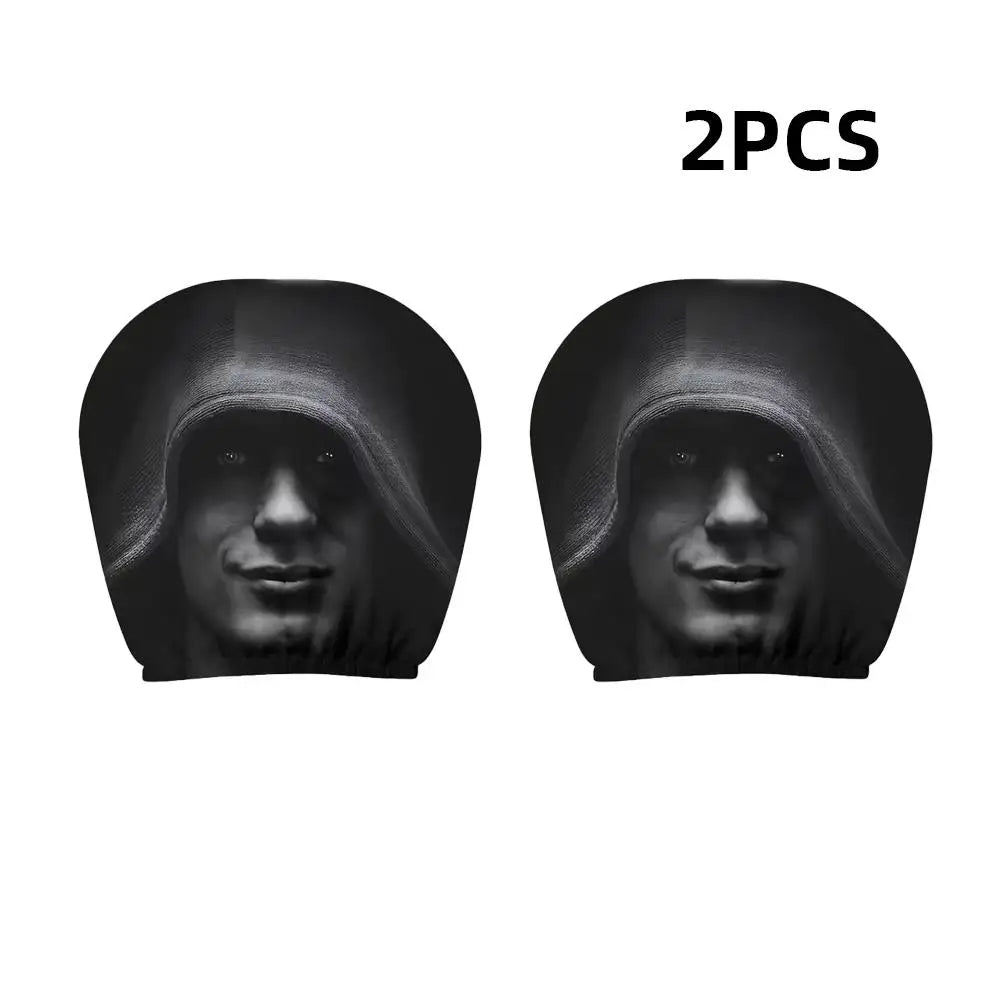 Horror Car Headrest Covers