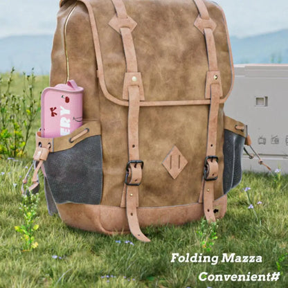 Foldable Outdoor Camping Stool with Shoulder Strap