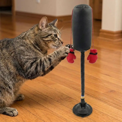 Suction Cup Cat Boxing Toy