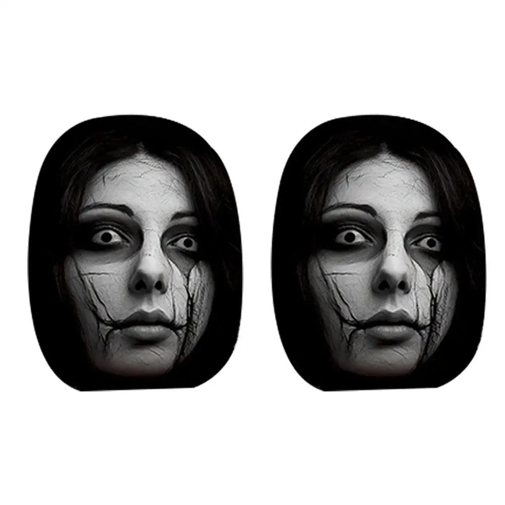 Horror Car Headrest Covers