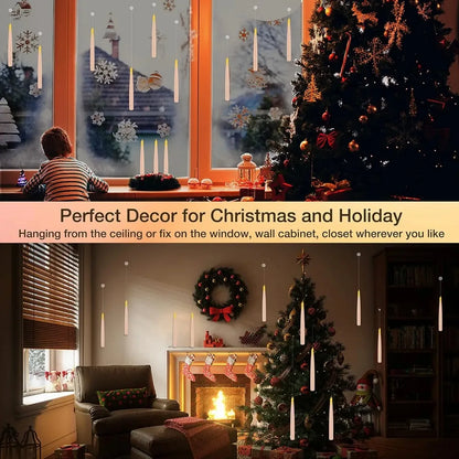 Magic Wand Floating LED Candle Set