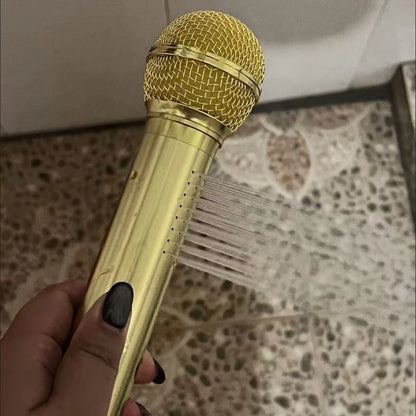 Microphone Shower Head – Novelty Aluminum Handheld