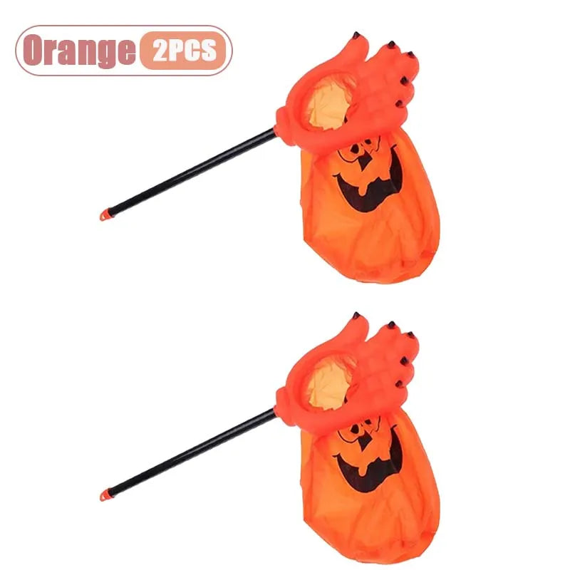 Halloween Trick-or-Treat Candy Bag – Pumpkin & Skull