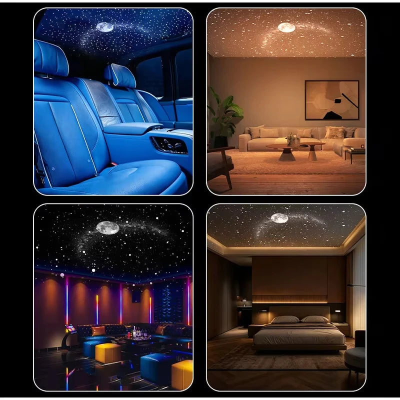 USB Galaxy Projector Night Light