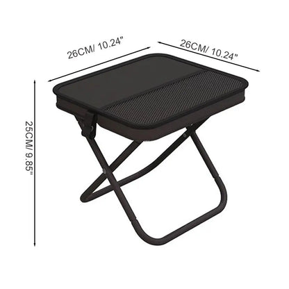 Foldable Outdoor Camping Stool with Shoulder Strap